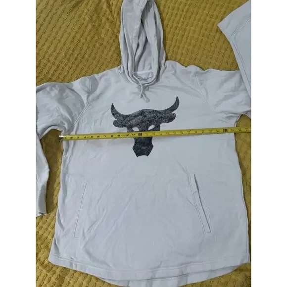 Men’s Off White Under Armour ￼ Project, White Sweatshirt, Hoodie Size XXL - Picture 5 of 6